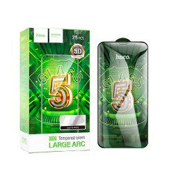 Vidro Temperado de Tela Cheia Hoco G12 Large Arc para Apple iPhone 12 Pro Max Preto Vidro Temperado de Tela Cheia Hoco G12 Large Arc para Apple iPhone 12 Pro Max Preto